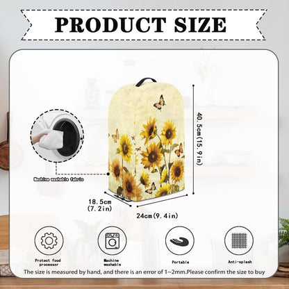Coffee Pastry Blender Dust Cover with Drawstring Field Stand Mixer or Coffee Maker Cover Anti Fingerprint Polyester Appliance for Home Kitchen Decor