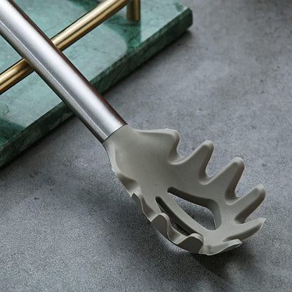 Berglander Skimmer, Non-stick Silicone Strainer, Kitchen Cooking Skimmers For Non-Stick Cookware, Dishwasher Safe, Easy to Clean