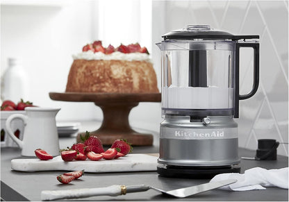 KitchenAid 5 Cup Food Chopper KFC0516BM, Matte Black