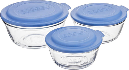 Anchor Hocking Glass Mixing Bowl, 4-Quart
