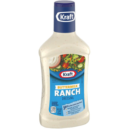 Kraft Classic Ranch Dressing, 16 fl oz Bottle