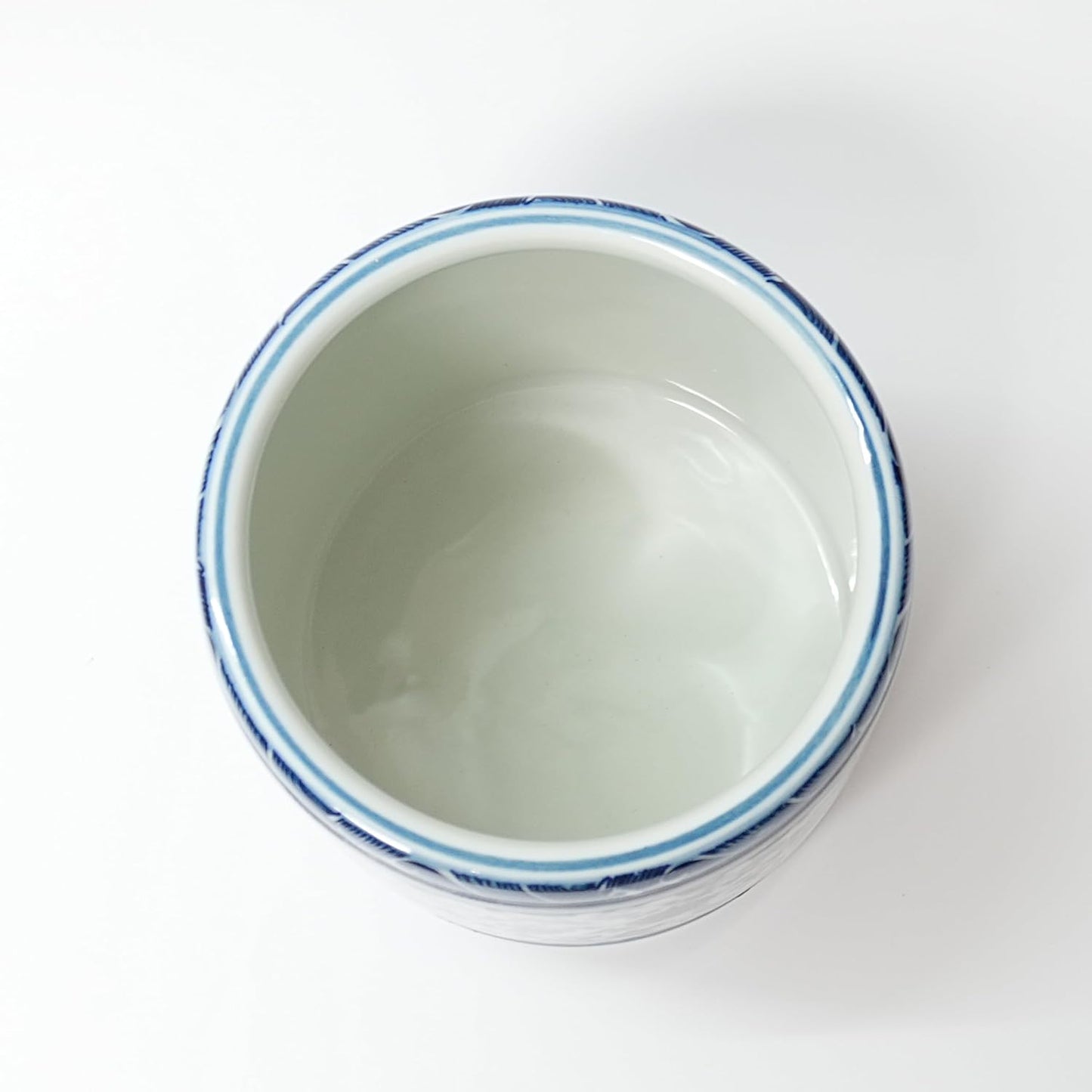 Kitchen Utensil Holder for Kitchen Countertop, Ceramic Cooking Utensils Holder, Large Utensil Crock, Spatula Holder for Counter, Blue and White Tool Holder
