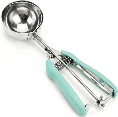 Ice Cream Scoop, 18/8 Stainless Steel Cookie Scoop, Cookie Scoops for Baking, 2 Tbsp/ 30 ml/ 1 oz Cookie Dough Scoop, Ice Cream Scooper with Trigger Release, Cookie Scooper for Baking