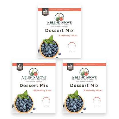 A Blend Above Banana Cream No-Bake Dessert Mix, 3 Pack, No-Bake Cheesecake, Fruit Dip, Dessert Mix, Bagel Topping, Frosting, Cheesecake Filling, Quick and Easy to Make, Makes 16 Ounces, Cream Cheese,