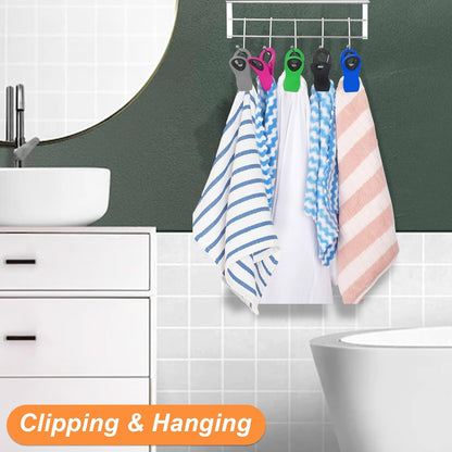 Jetmore 12 Pack Chip Clips Bag Clips, Magnetic Bag Clip for Food Storage Heavy Duty, Plastic Food Clip for Chips, Snack, Kitchen, Refrigerator, Garden, Sewing, Fabric, Clothes Pins