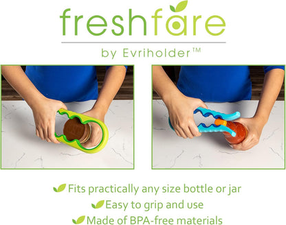 Evriholder Easi-Twist 1pk, Easy Grip Jar Opener, Pack of 1, Colors May Vary