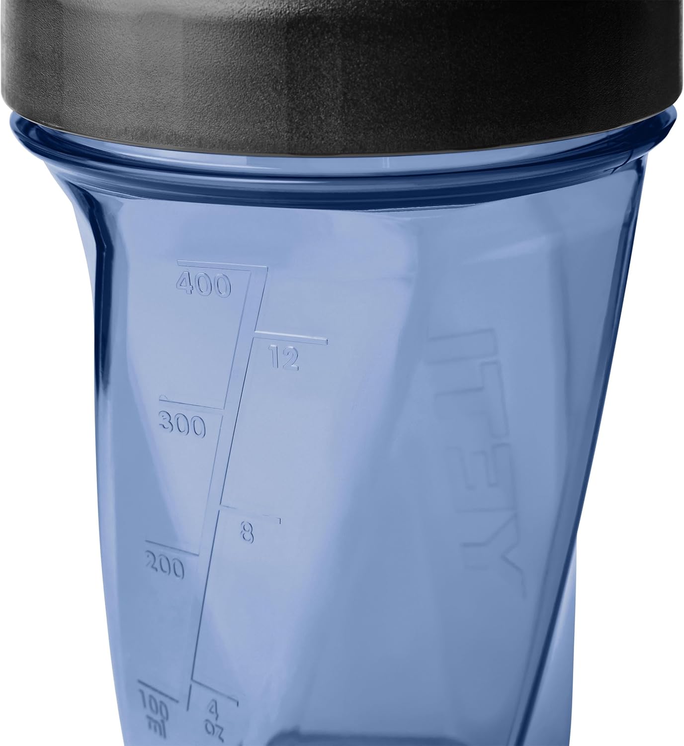YETI Yonder Helimix Vortex Blender Shaker Bottle Holds up to 20oz | No Blending Ball or Whisk | USA Made | Portable Pre Workout Whey Protein Drink Shaker Cup | Dishwasher Safe, Clear