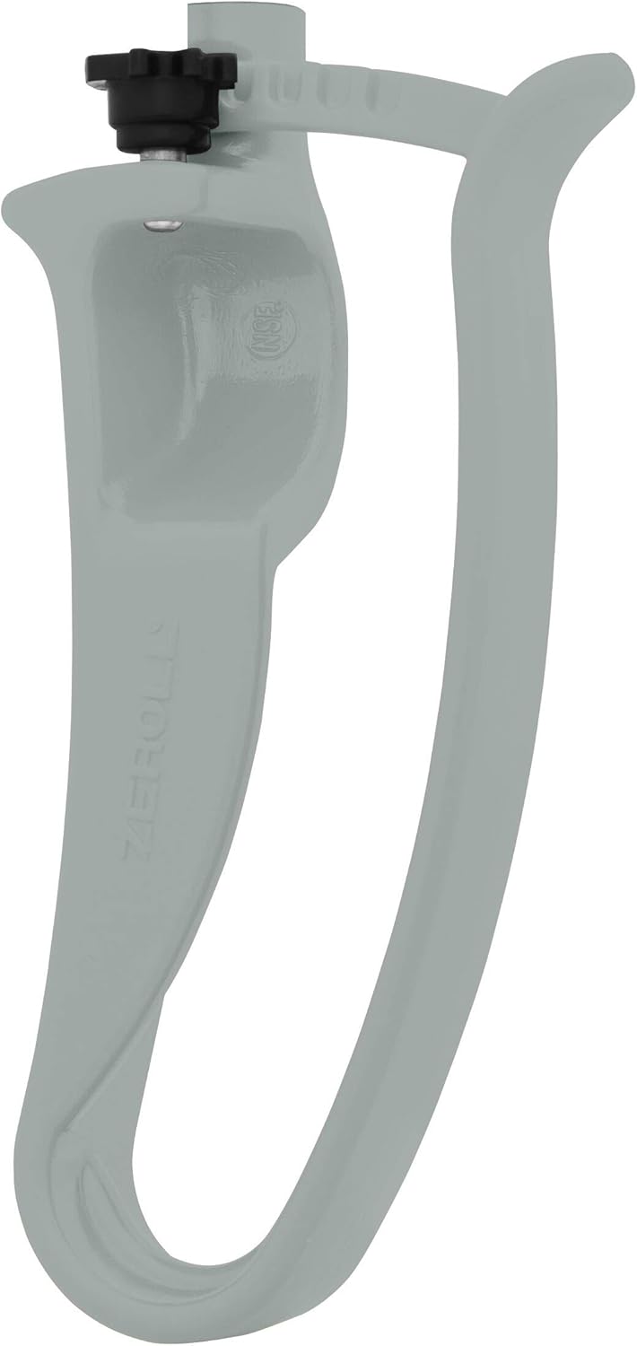 Zeroll Universal Extended Length EZ Disher Food Portion Control Scoop Designed for Right or Left Hand Use Dishwasher Safe, 1 3/4-Inch, Black