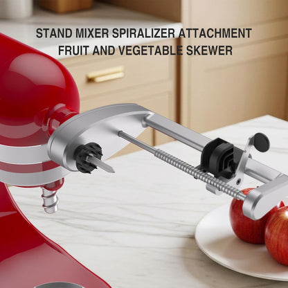 Fruit and Vegetable Skewer Replacement for Stand Mixer Spiralizer Attachment, Durable Fixing Pin Compatible with KitchenAid Spiralizer Parts