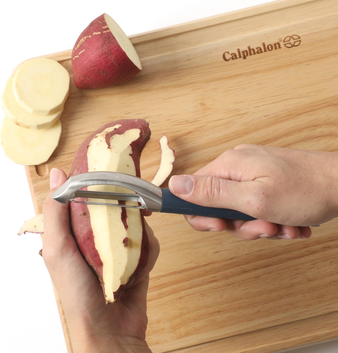 Calphalon Prime Stainless Steel Vegetable Straight Peeler