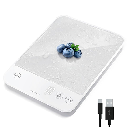 Etekcity Smart Food Kitchen Scale with Nutritional Calculator, Free App with 19 Nutrients Tracking, Calorie, Marco, Digital grams and ounces for weight loss, Premium Stainless Steel, 11lb