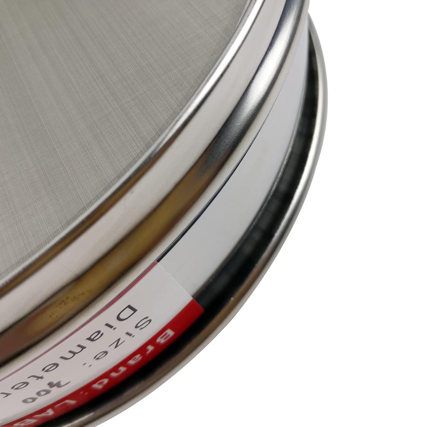 LABALPHA 120 Mesh Lab Sieves, #120 Mesh Test Sieve, 8'' Diameter, 304 Stainless Steel Wire Cloth (0.125mm)
