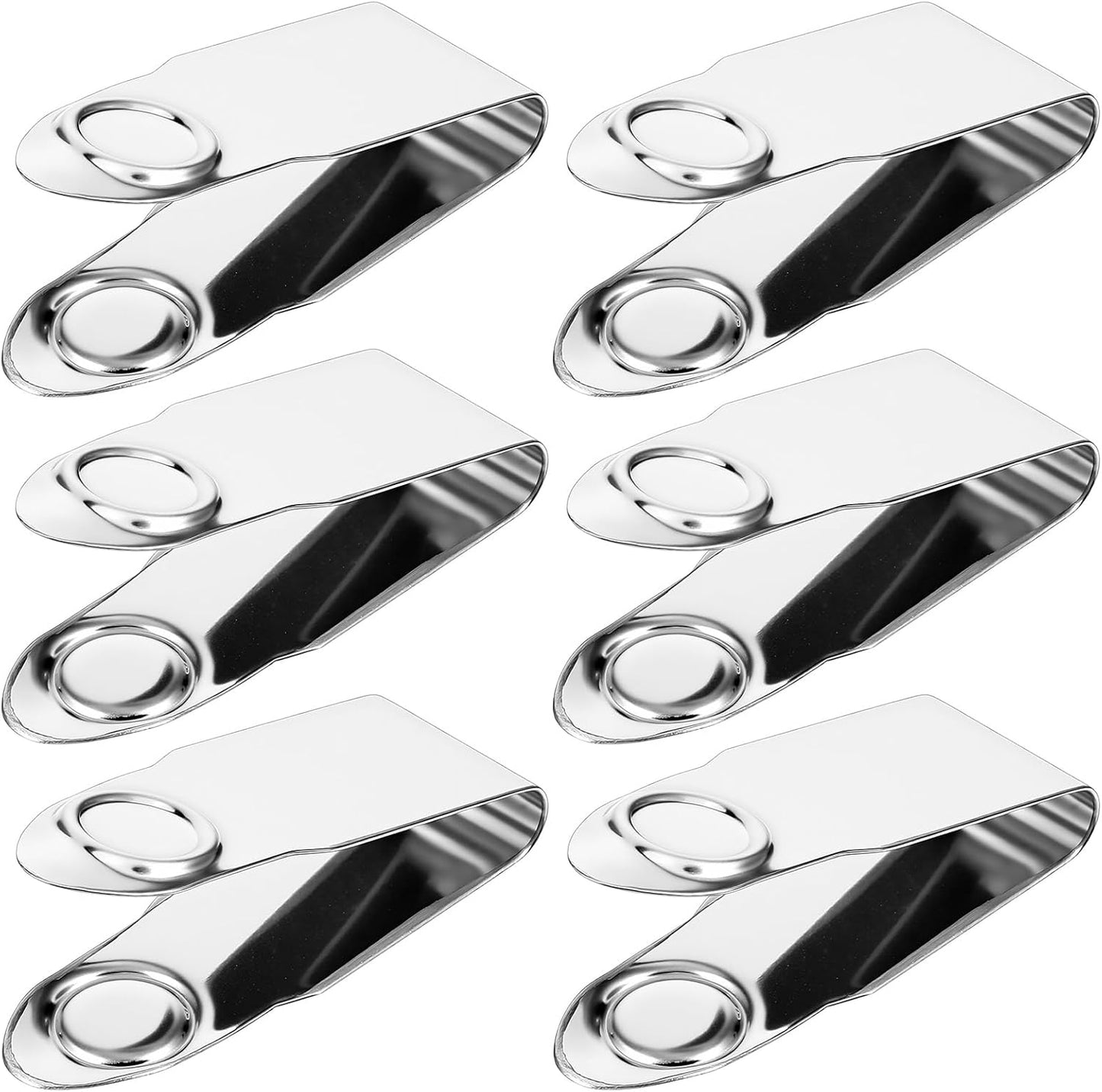 6 PCS Stainless Steel Strawberry Huller Stem Remover Strawberry Corer tool Tool Remover Picker Leaf Peeler Tweezers for Cherry Tomato, Silver, Efficient Fruit Corer Kitchen Gadgets