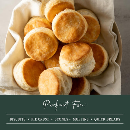 Reclamation Gluten Free Biscuit & Pastry Flour Blend 2 lb - Substitute 1:1 - Perfect for Biscuits, Scones, Pie Crust, Muffins, Quick Breads, and More - Rice Free - Made With Gluten-Free Wheat Starch