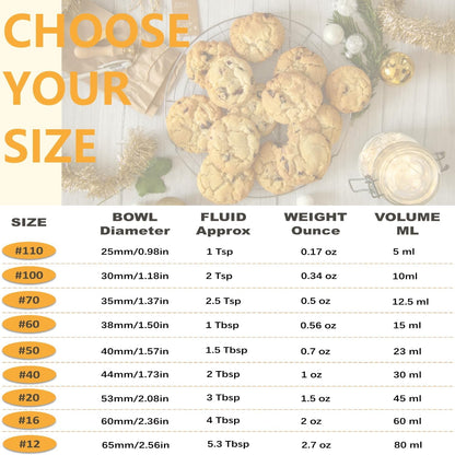Cookie Scoop, Ice Cream Scoop, 1Tbsp/15 ml/0.5oz Cookie Scoops for Baking, 18/8 Stainless Steel Cookie Scooper for Baking, Ice Cream Scooper with Trigger Release, Cookie Dough Scoop with Non-slip Grip