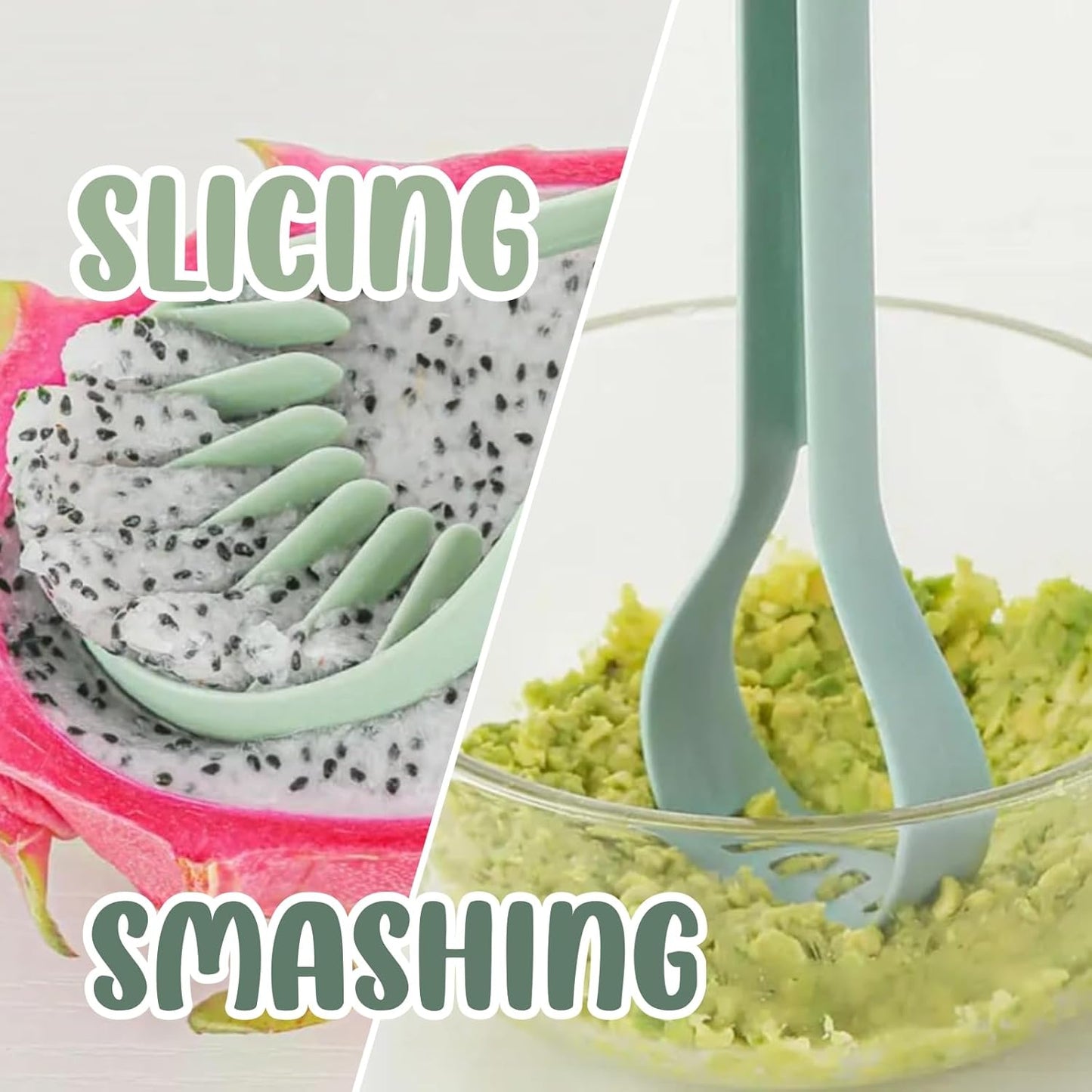 1 PCS Melon Baller Scoop Set, 6 in 1 Fruit Cutter, Seed Remover, Watermelon Scooper, Fruit Carving Tool, Dig Pulp Separator, Stainless Steel Gadget for Camping and Kitchen