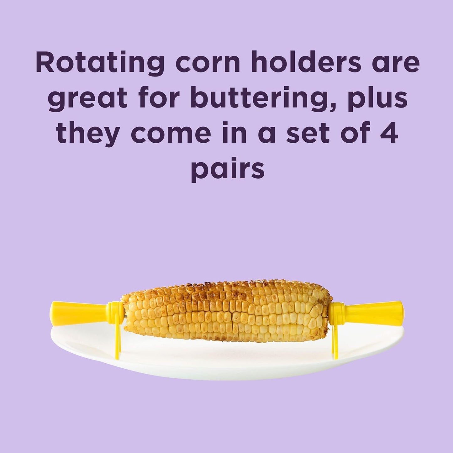 Chef’n Cob Plus Corn Stripper and Peeler for Corn on the Cob, Built-In Safety Pusher