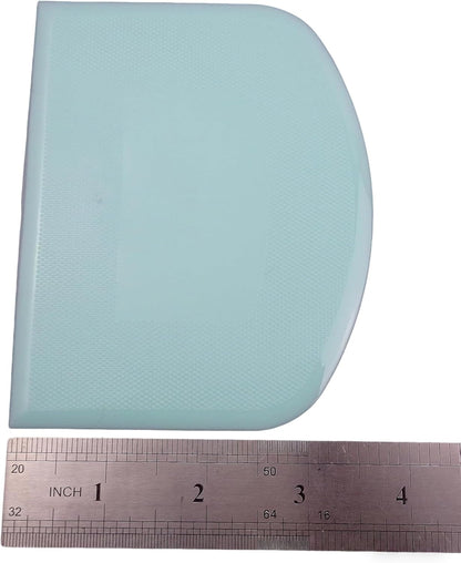 5-Pack Dough Scraper Bowl Food-safe Plastic Dough Cutter Flexible Bench Multipurpose Food Scrappers for Bread Dough Cake Fondant Icing