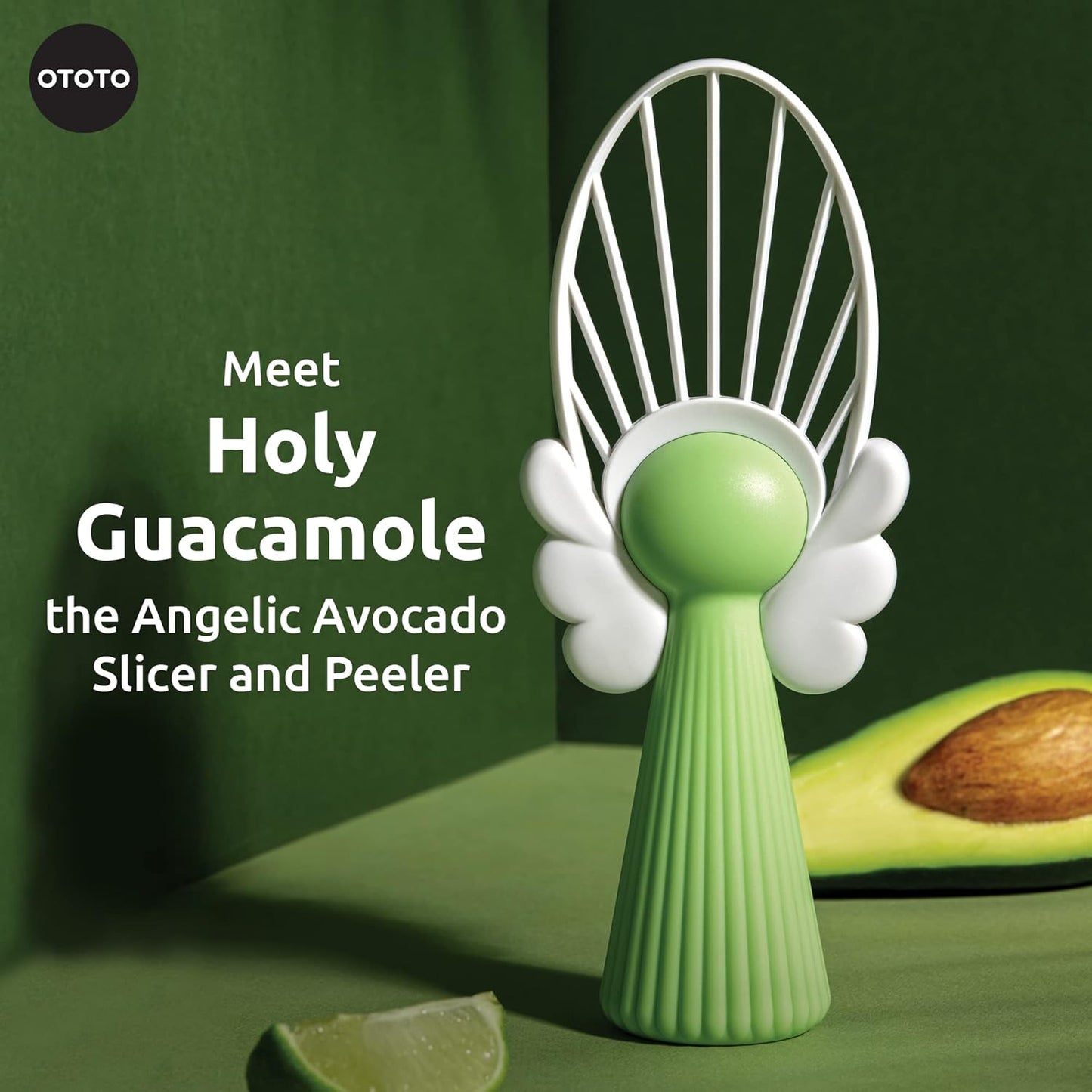 OTOTO Avocado Slicer - Cool Kitchen Gadget, Funny Gift, Fruit Slicer