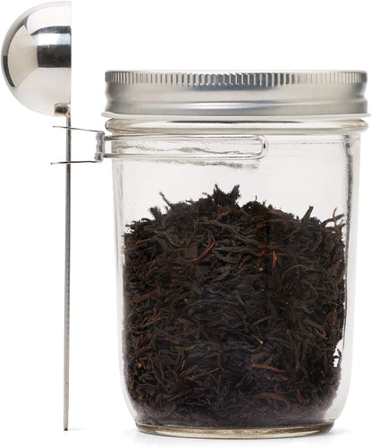 Jarware Stainless Steel Coffee Scoop for Wide-Mouth Mason Jars, 1 Tablespoon