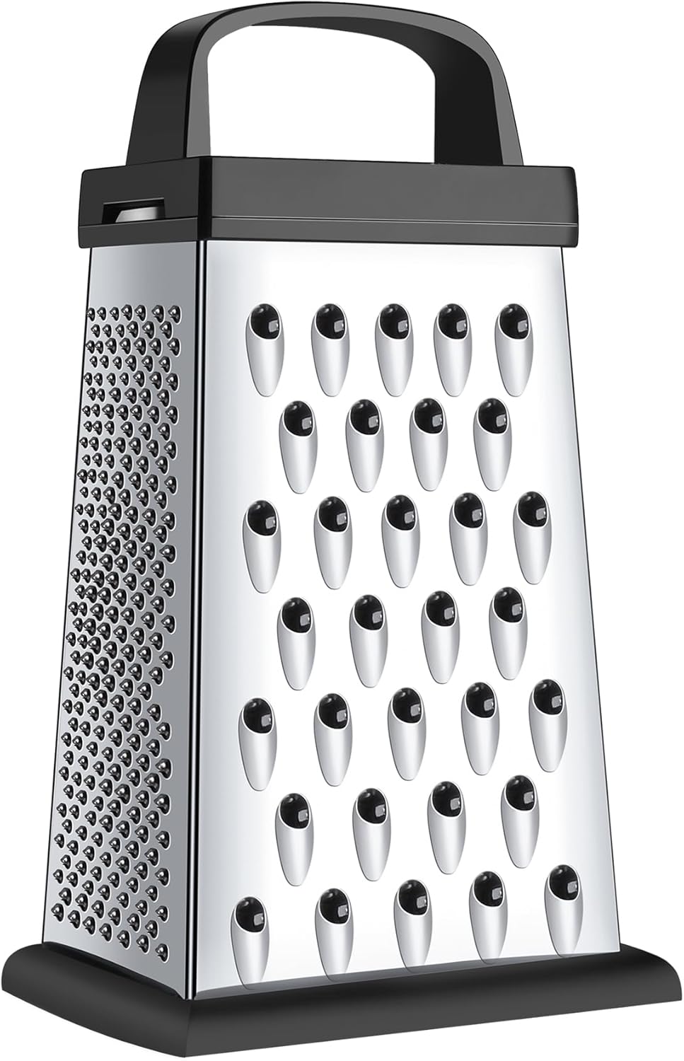 Cheese Grater Box Grater (Rotary hand safeguard White)