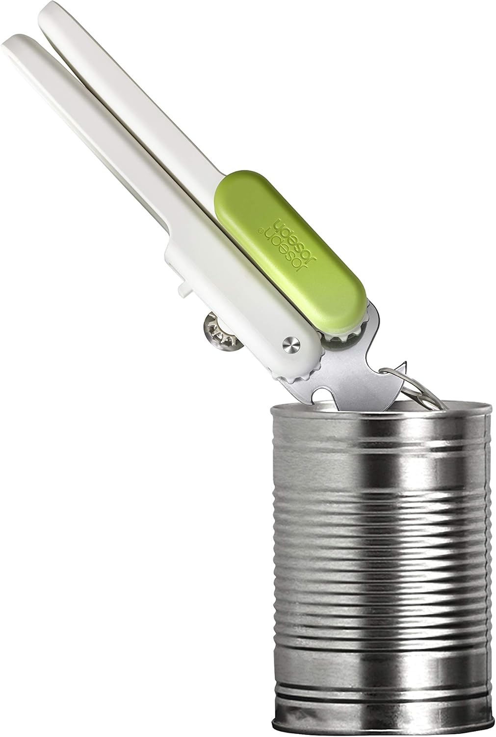Joseph Joseph Pivot Multifunction Can and bottle Opener, Easy to Use, White