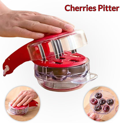Cherry pitter tool, Cherry pitter tool pit remover, portable cherry pitter, Stainless steel cherry seed remover, Corer tool kitchen olive seed depitter.
