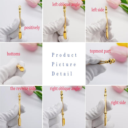 15Pcs Mini Shovel Spoons for Necklace Charms, Keychain Accessories, Measuring Tiny Spoon, Coffee, Sugar and Spices Spoon