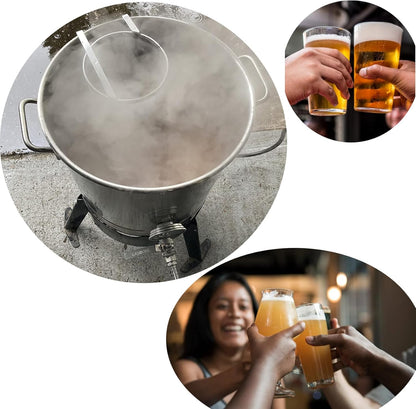 Hop Spider 300 Micron Mesh Stainless Steel Hop Filter Strainer for Home Beer Brewing Kettle