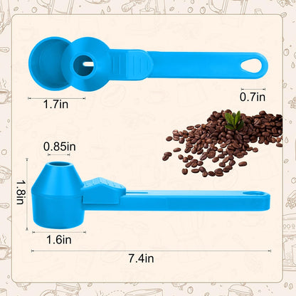 Palksky Coffee Scoop & Funnel for Reusable K Cup Refillable Coffee Pods, 2 Tablespoon Slide Coffee Measuring Funnel Scooper,1PCS