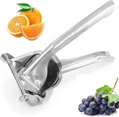 Lemon Squeezer Stainless Steel,Lime Citrus Lemon Juicer Squeezer,Large Capacity and Multifunctional Juicer Manual 304