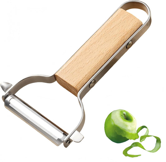 Vegetable Peeler for Kitchen, 304 stainless steel blade sharp, smooth peeling, good results
