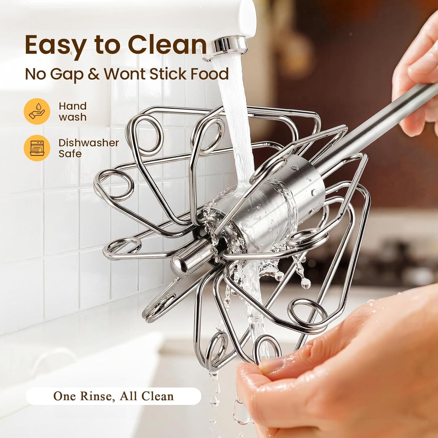 Danish Dough Whisk & Egg Whisk Set for Sourdough Bread, 2PCS Bread Dough Mixer for Sourdough, Pizza, Batter, Eggs & Cream, Heavy Duty Baking Whisks, 12-Inch