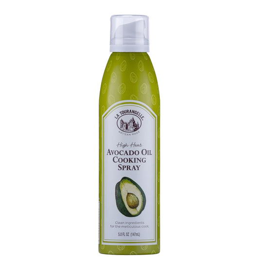 La Tourangelle, Organic Extra Virgin Olive Oil Spray, Cold-Pressed, All-Natural, Artisanal, Great for Cooking, Sauteing, Grilling, 5 Fl Oz