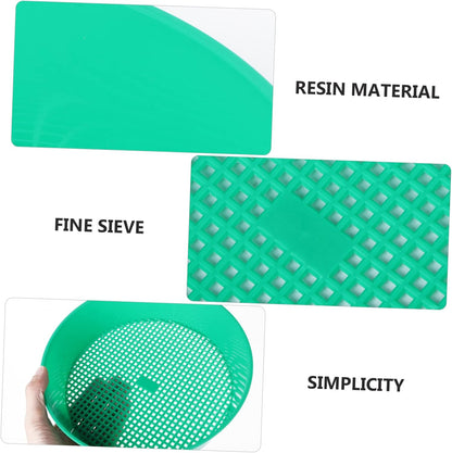 Bonsai Tools DIY Tools Mining Sand Sifter Mesh Filter Sifter Plastic Sand Grader Dispenser Gardening Supplies Stone Riddle Plastic Sieve Light
