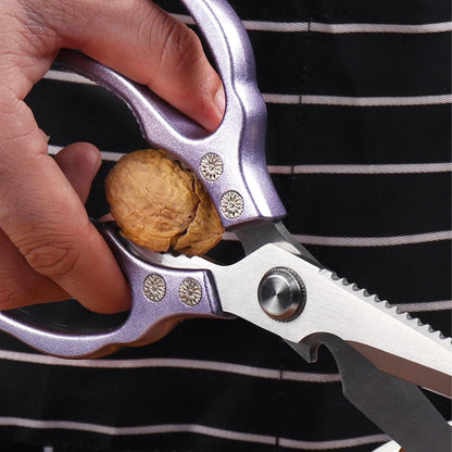 Kitchen Scissors Heavy Duty Stainless Steel Kitchen Shears Sharp Food Cooking Dishwasher Safe Scissors for Meat Chicken Poultry Fish Meat Herbs
