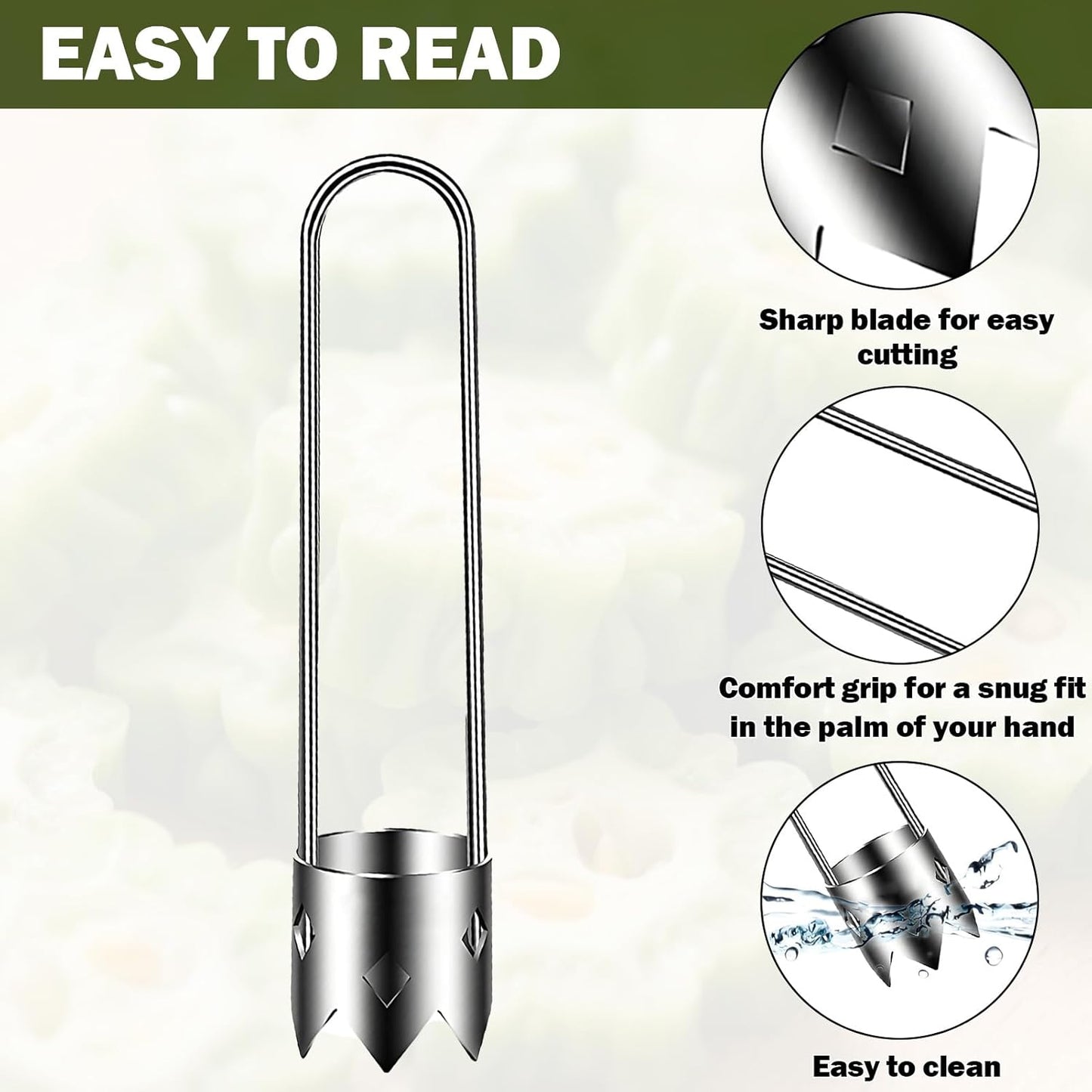 1 Pcs Red Bell Pepper Seed Corer,Pepper Corer,For Removing Fruit Vegetable Cores,Kitchen Gadget