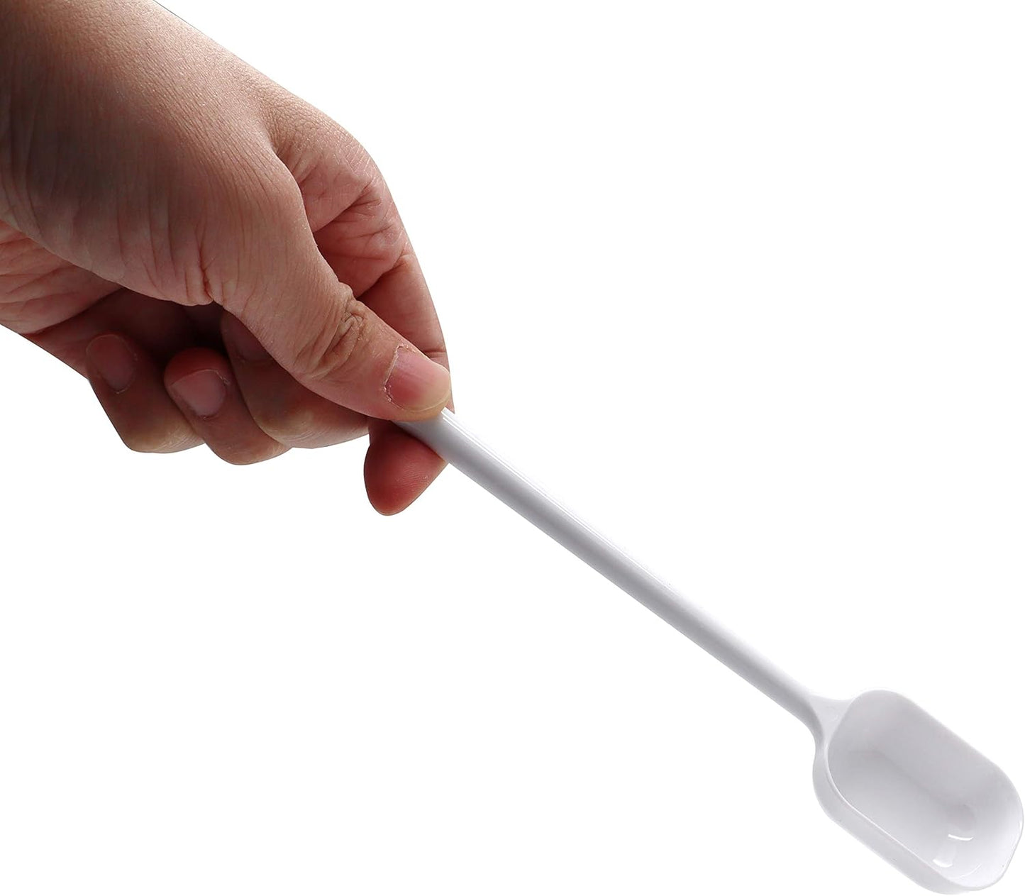 EIKS 4 sets Long Handle Teaspoons Measuring Spoons for Dry and Liquid Ingredients Use in Kitchen Cooking Baking Coffee