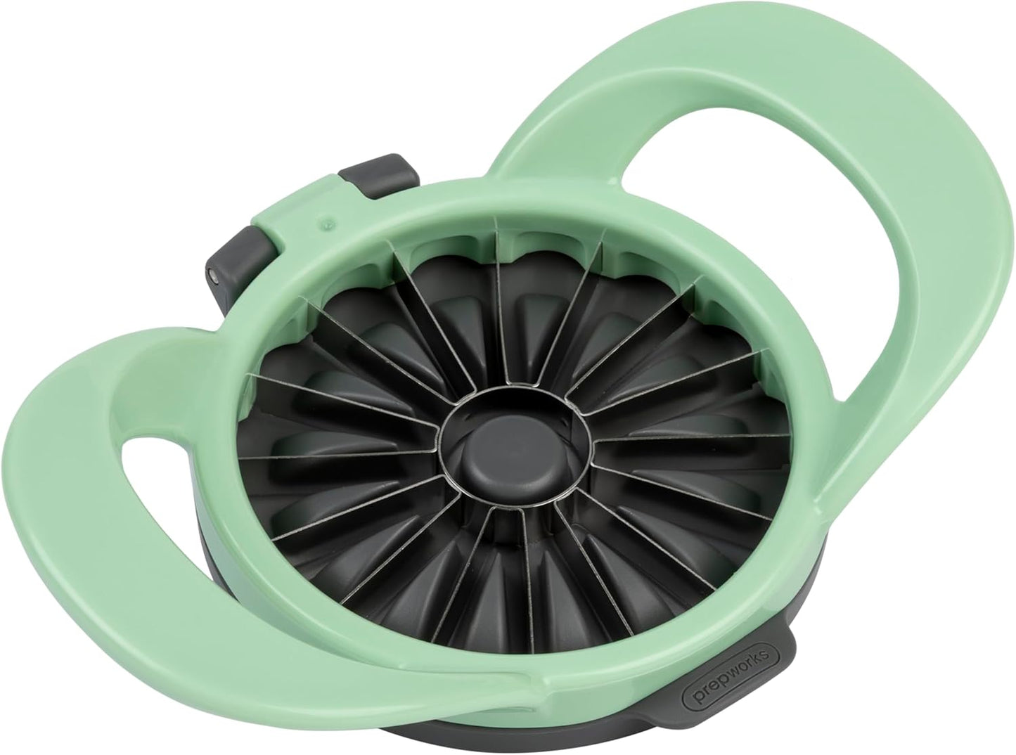 PrepWorks Dishwasher Safe Apple Slicer and Corer – 16-Slice Thin Apple Cutter with Safety Cover