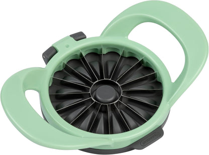 PrepWorks Dishwasher Safe Apple Slicer and Corer – 16-Slice Thin Apple Cutter with Safety Cover