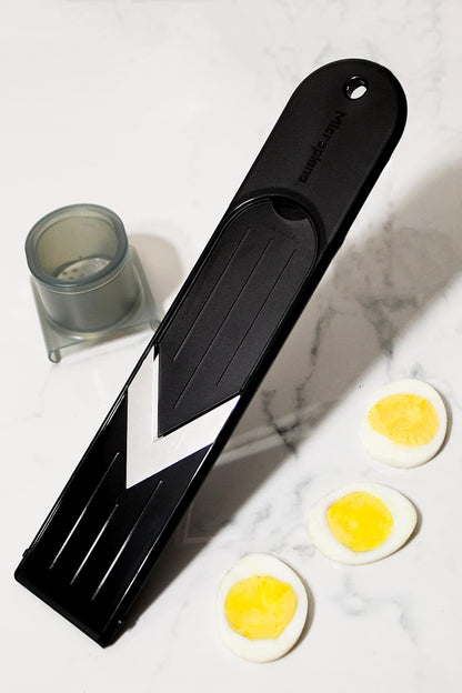 Microplane Mini Mandoline Slicer - Compact Slicer for Strawberries and Mushrooms