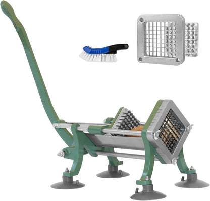 Tiger Chef Commercial Grade French Fry Cutter, Complete Combo Sets 15 Pieces,
