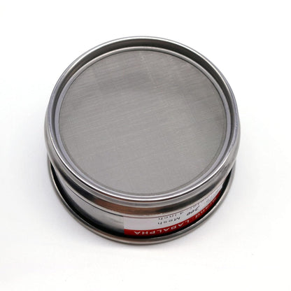 LABALPHA 70 Mesh Lab Sieves, Test Sieve #70 Mesh, 4'' Diameter, 304 Stainless Steel Wire Cloth (0.22mm)