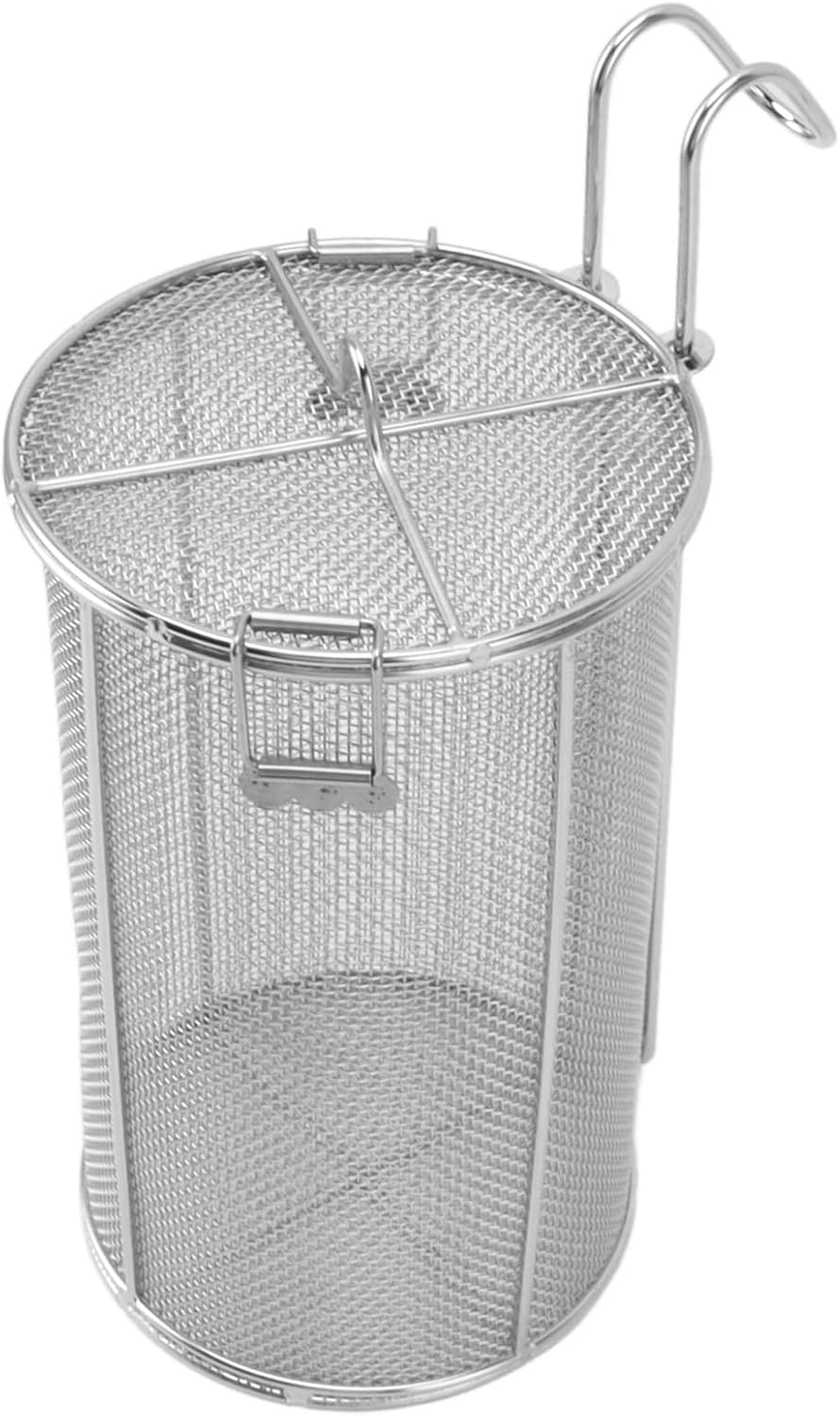 Stainless Steel Spice Seasoning Strainer, Collapsible Tea Strainer, Soup Seasonings Seperation Basket with High Extension Handle Design for Cooking Brines Soups Spices