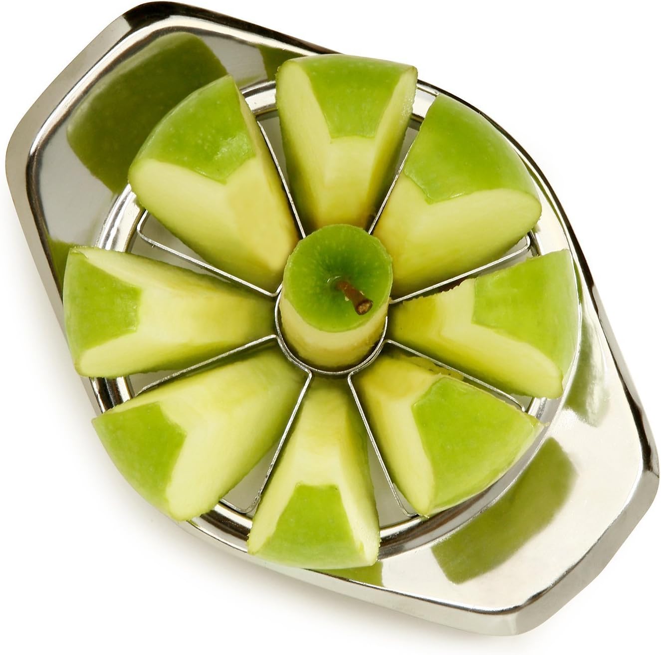 Norpro Stainless Steel Apple Pear Fruit Corer / Wedger 3.5" Chromed Steel Blades