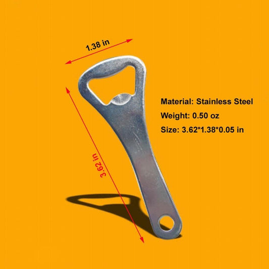 Bottle Opener Bulk,20 Pieces 3.6'' Beer Bottle Opener Keychain Wholesale | 20 openers mean one for every pocket and drawer