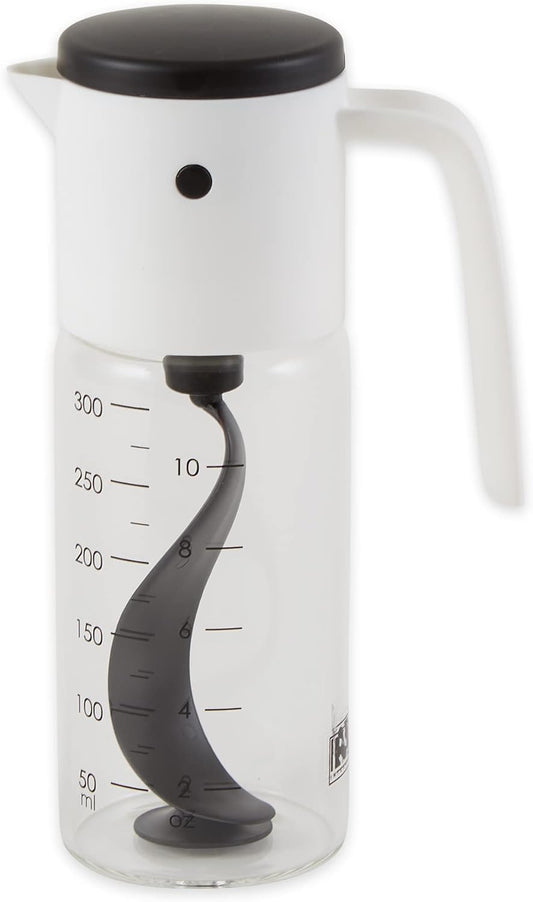 Kitchen Accessories Collection Oil & Dressing, Mixer, 1.25 Cup Capacity, Glass Bottom