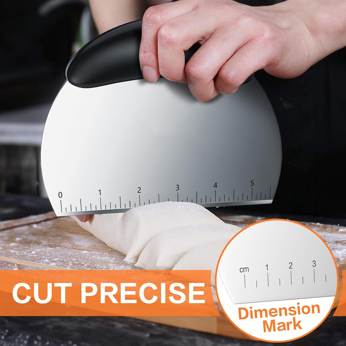 Pastry Cutter, Biscuit Cutter, Dough Scraper, Pastry Blender, Baking Mats