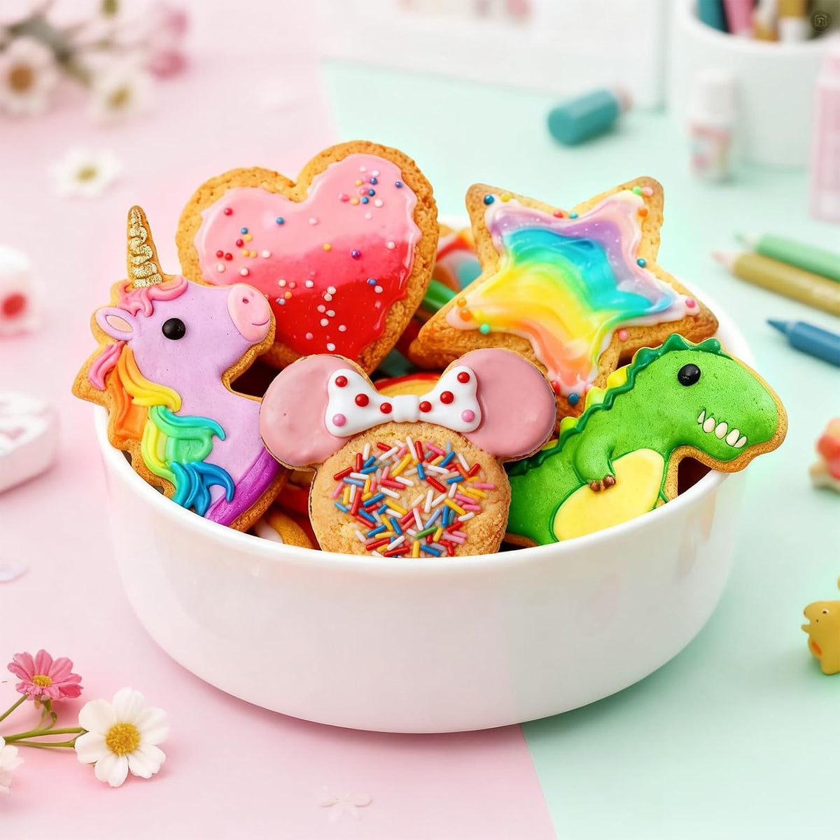 Pastry Cutter, Biscuit Cutter, Dough Scraper, Pastry Blender, Baking Mats