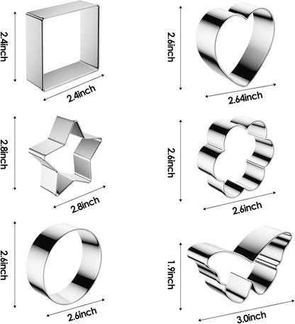 Pastry Cutter, Biscuit Cutter, Dough Scraper, Pastry Blender, Baking Mats